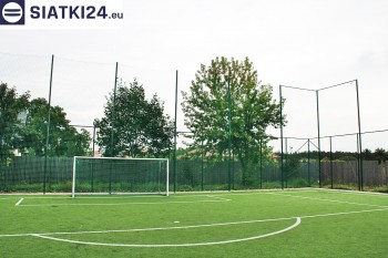 Siatki Białogard - Tu zabezpieczysz ogrodzenie boiska w siatki; siatki polipropylenowe na ogrodzenia boisk. dla terenów Białogardu